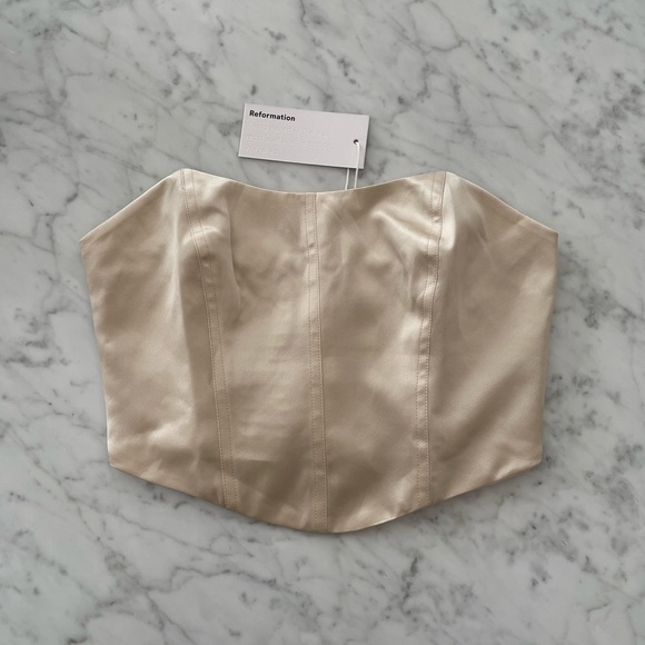 Reformation Maia Silk Top (SOLD) - Picture 1 of 3